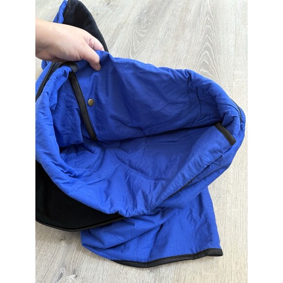 NATIONAL GEOGRAPHIC BLANKET FOLD up Drawstring Backpack With Instructions - Picture 4 of 6